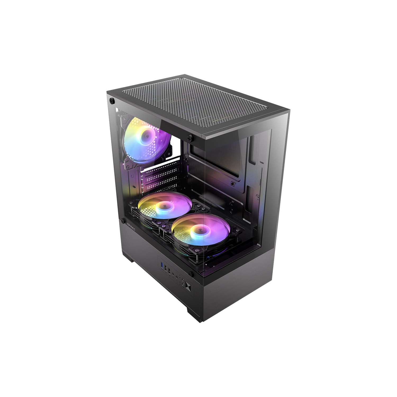 Gabinete Gamer Antec VCX100M ARGB Micro-ATX Tipo Pecera