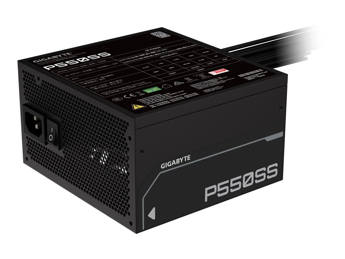 FUENTE GIGABYTE GP-P550SS 550W 80 PLUS SILVER