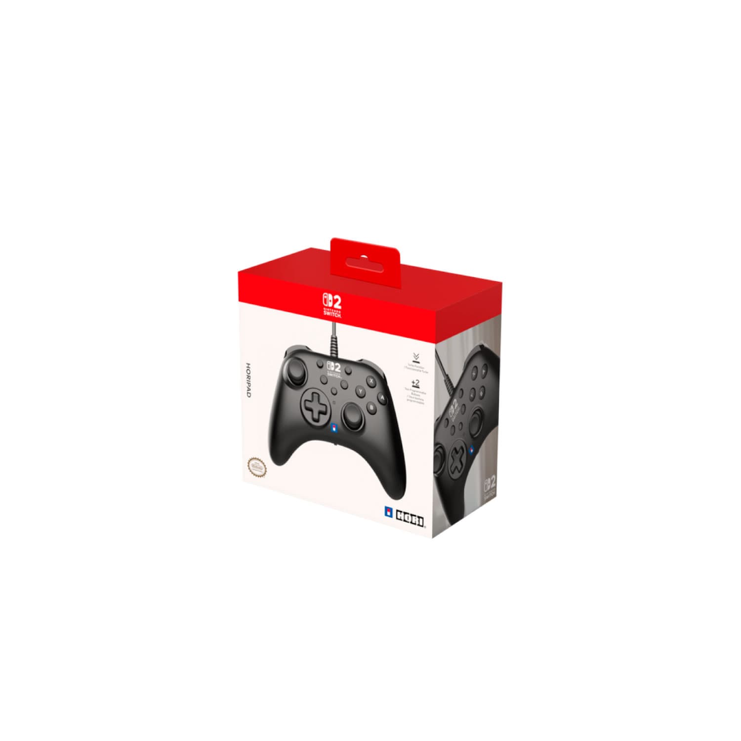 HORIPAD HORI TURBO NEGRO PARA NINTENDO SWITCH 2
