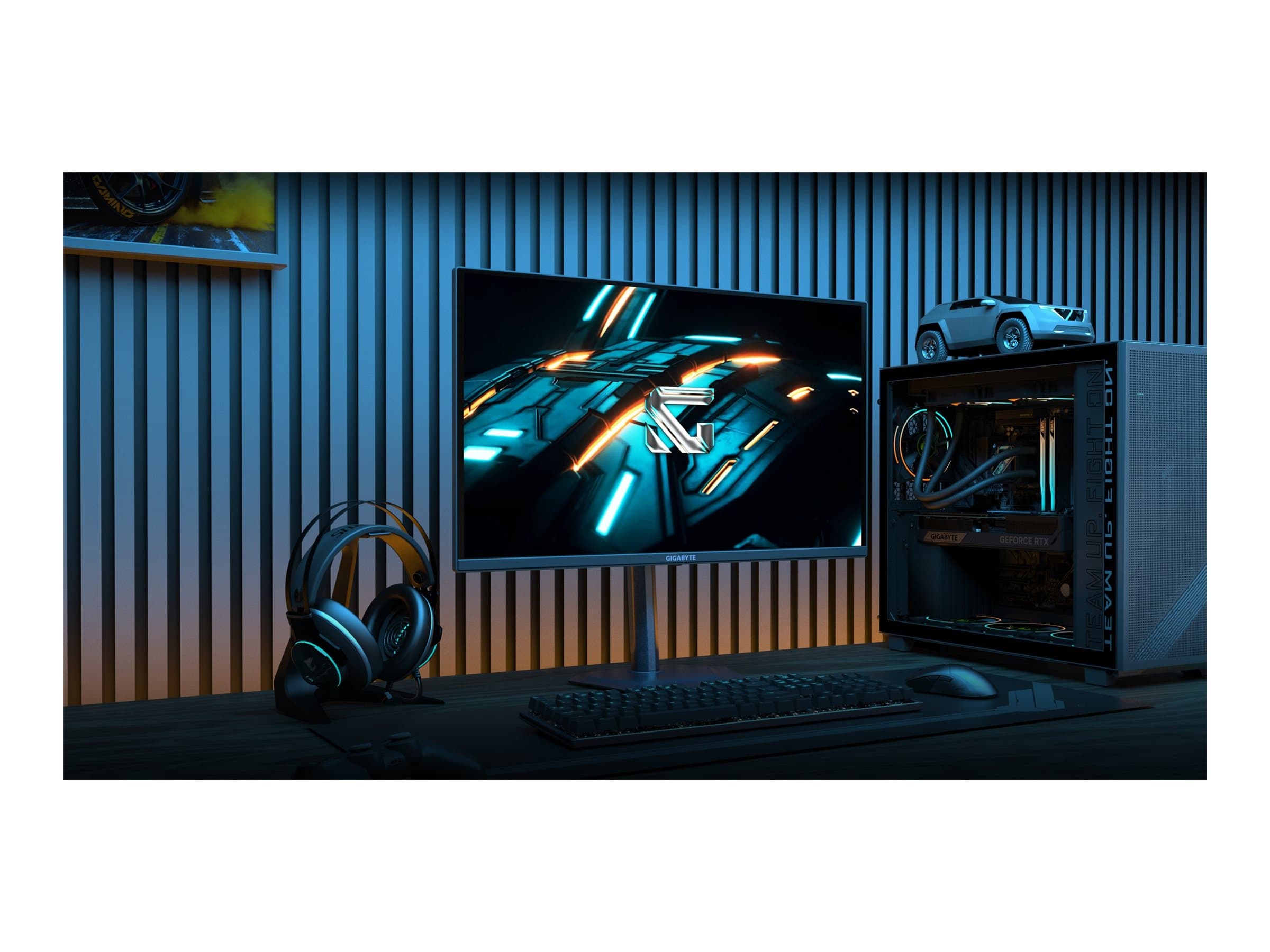 MONITOR GAMING GIGABYTE GO27Q24 27  QHD