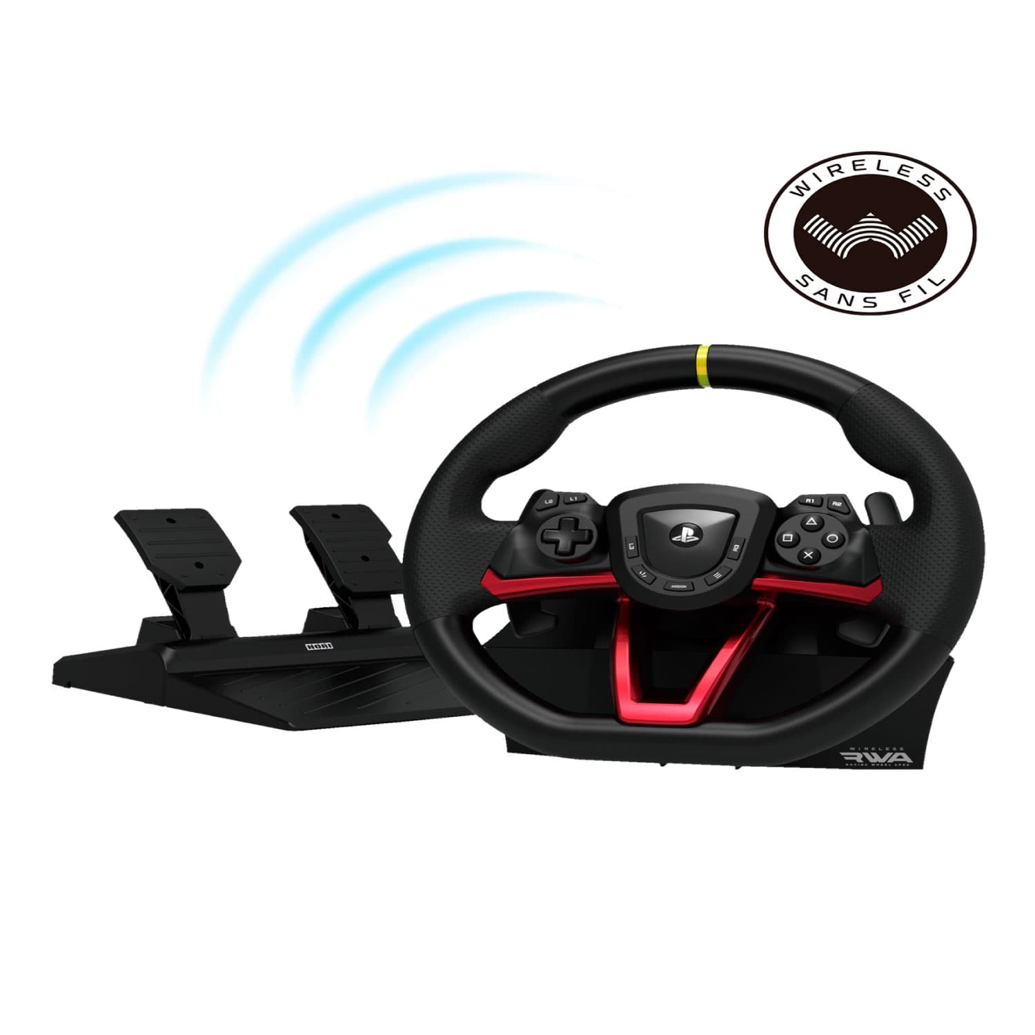 Volante Y Pedalera Hori Apex Inalambrico Para Playstation 5 PS4 PC Original