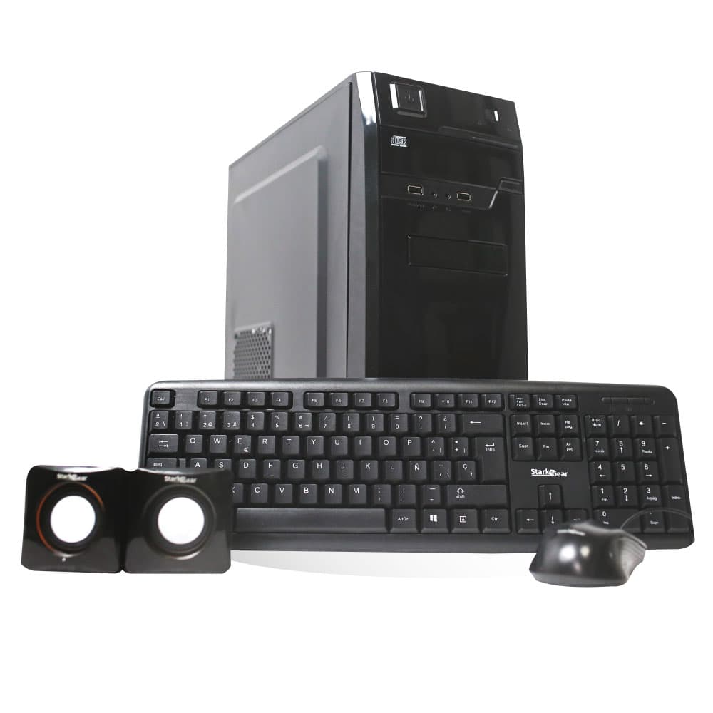 Gabinete PC Stark Gear Wasp Combo Teclado Mouse Parlantes