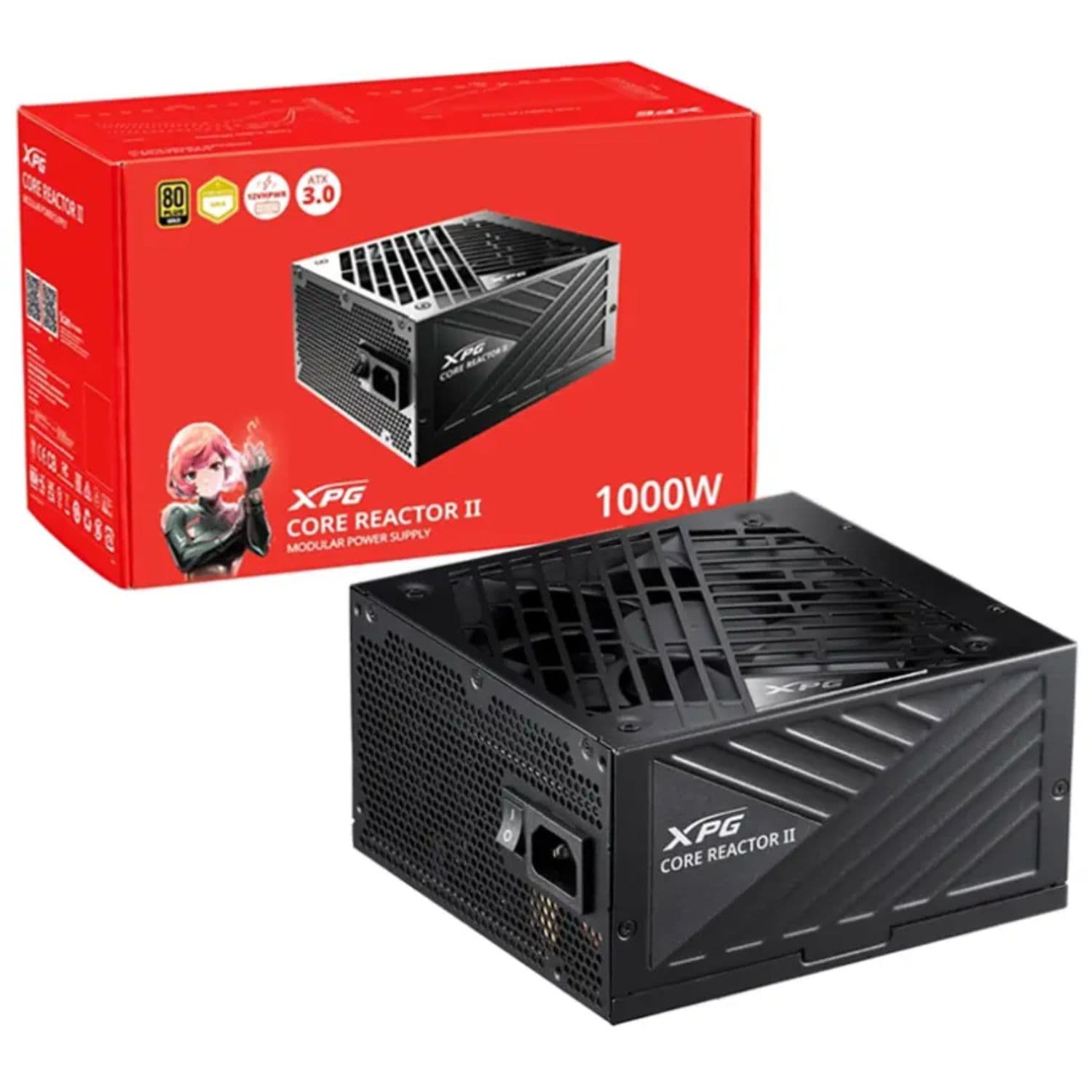 FUENTE XPG CORE REACTOR II 1000W 80 PLUS GOLD