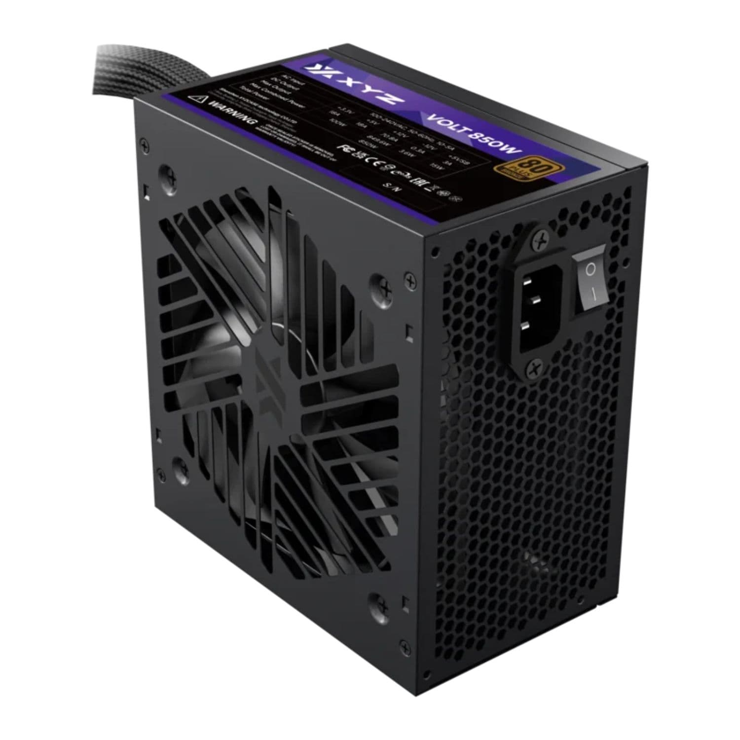 FUENTE XYZ 850W 80 PLUS BRONZE