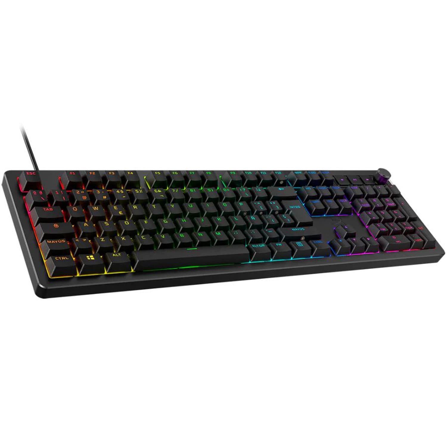 TECLADO GAMING HYPERX MECANICO RGB ALLOY RISE SWITCH RED