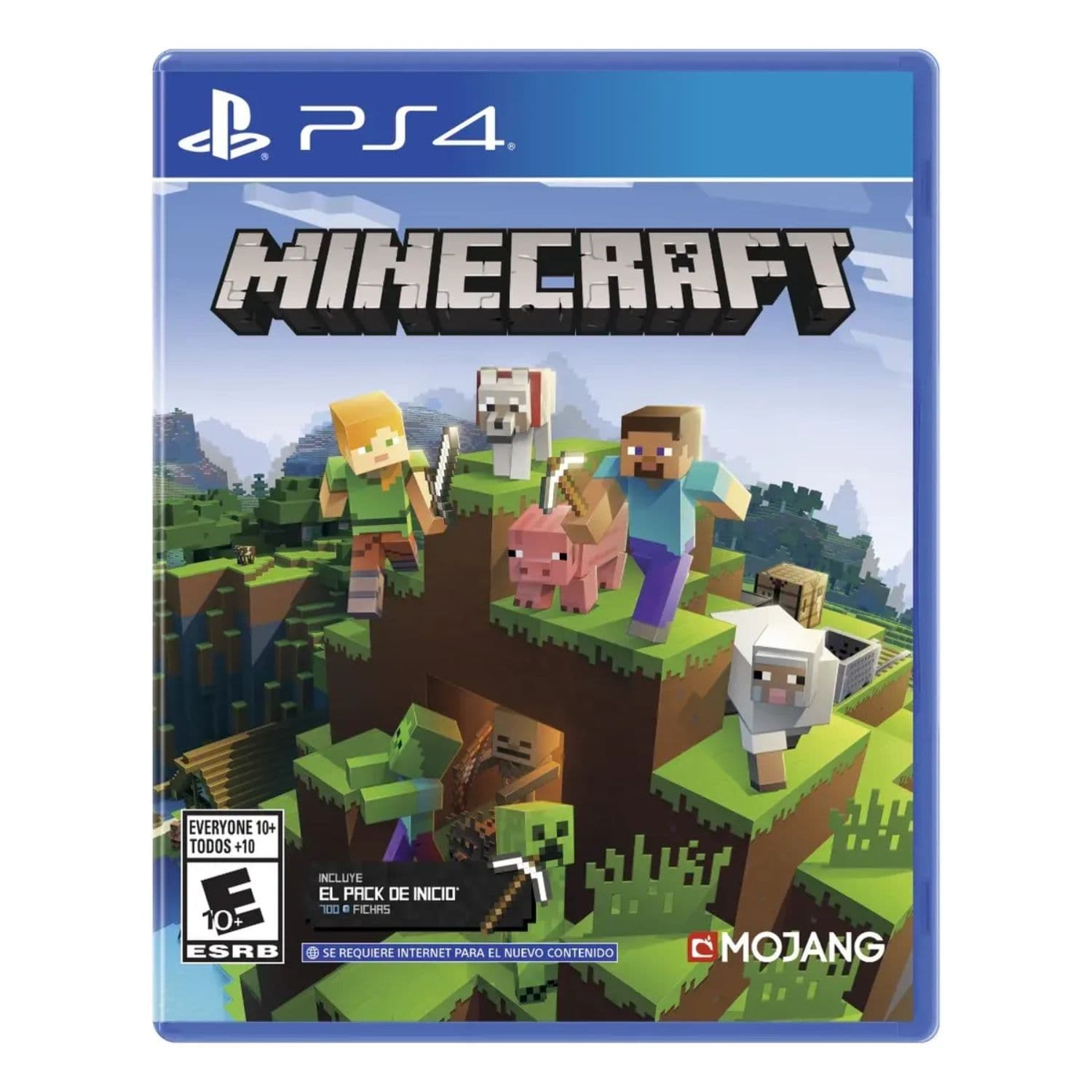 JUEGO PLAYSTATION  MINECRAFT STARTER COLLECT  PS4