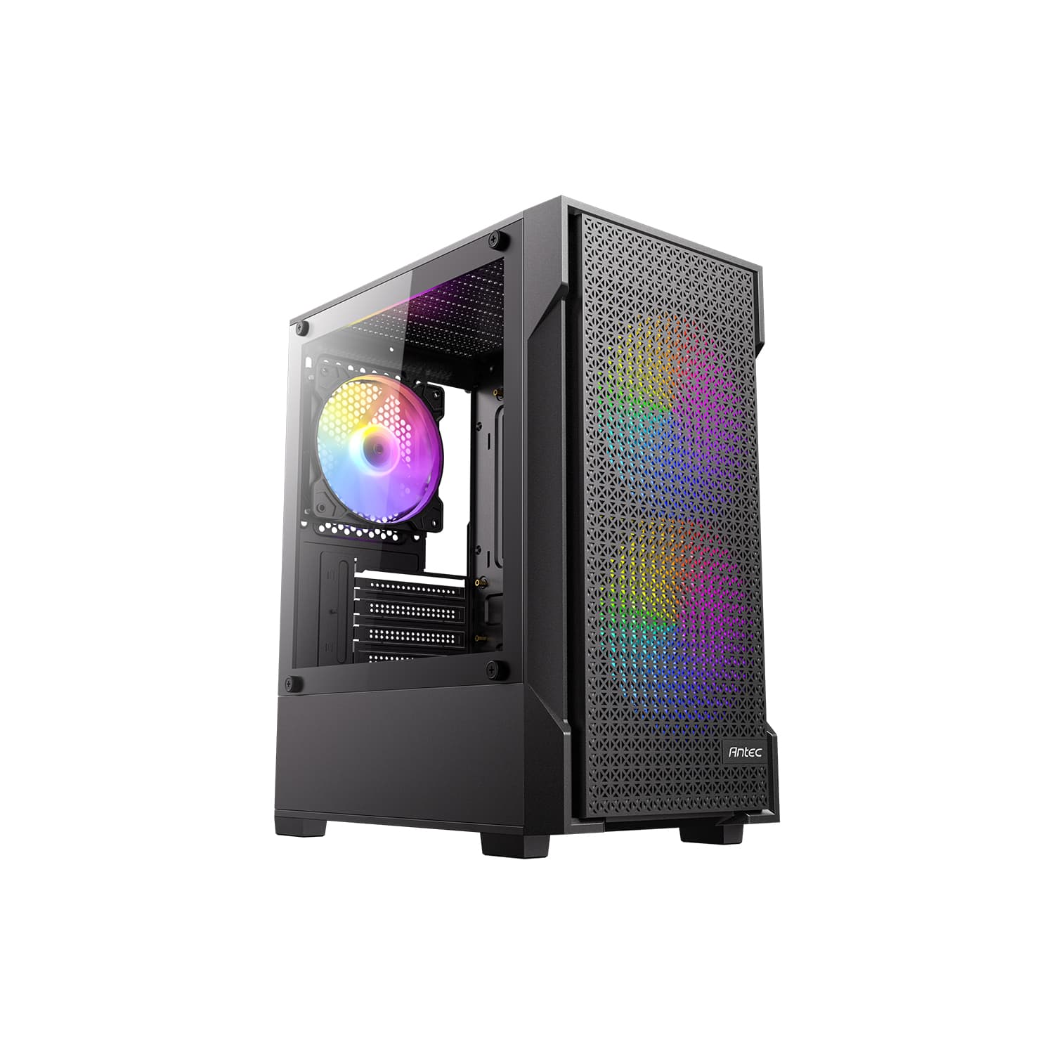 Gabinete Gamer Antec VX100M ARGB Mini Tower Micro-ATX