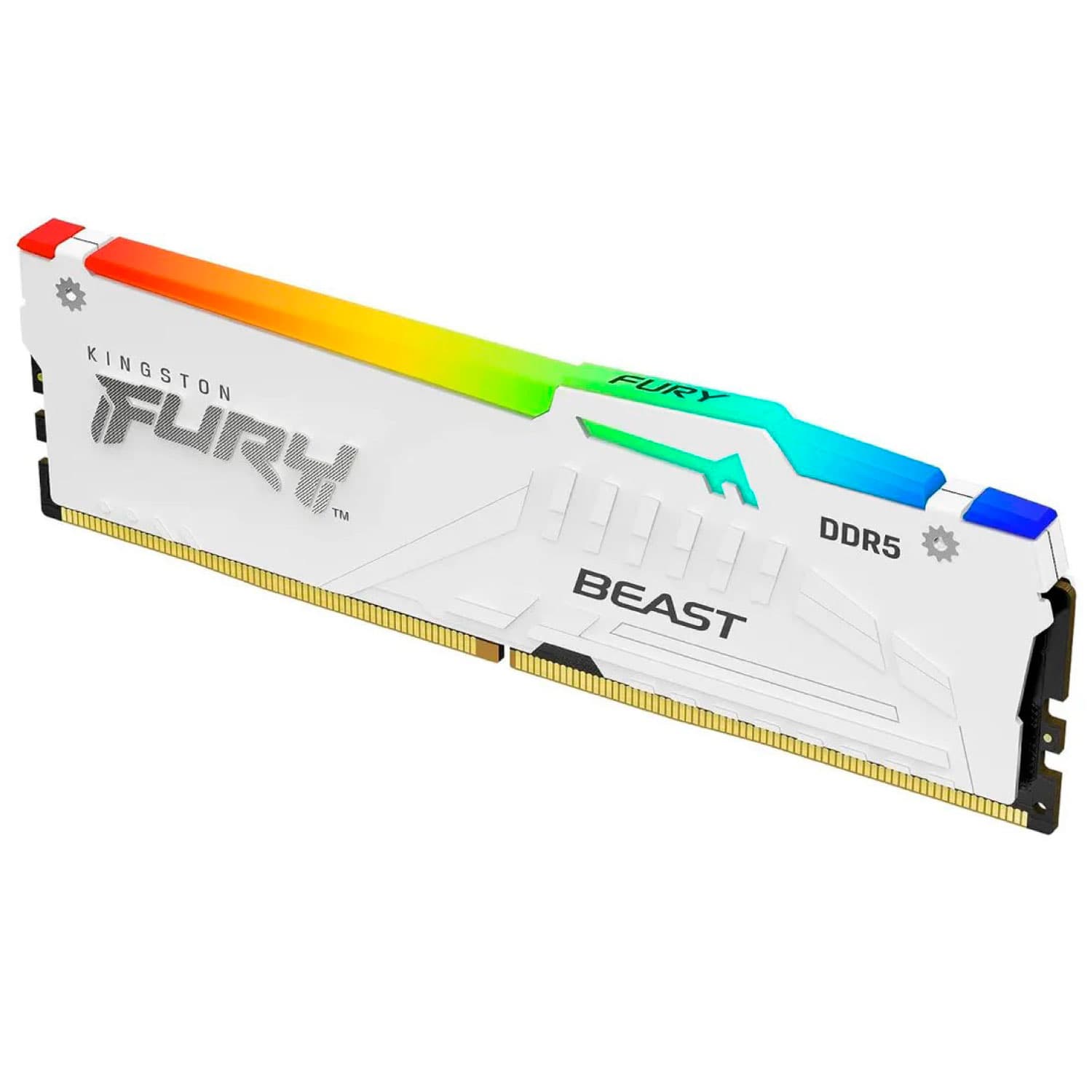 MEMORIA RAM KINGSTON FURY BEAST WHITE 16GB DDR5 6000MHZ EXPO