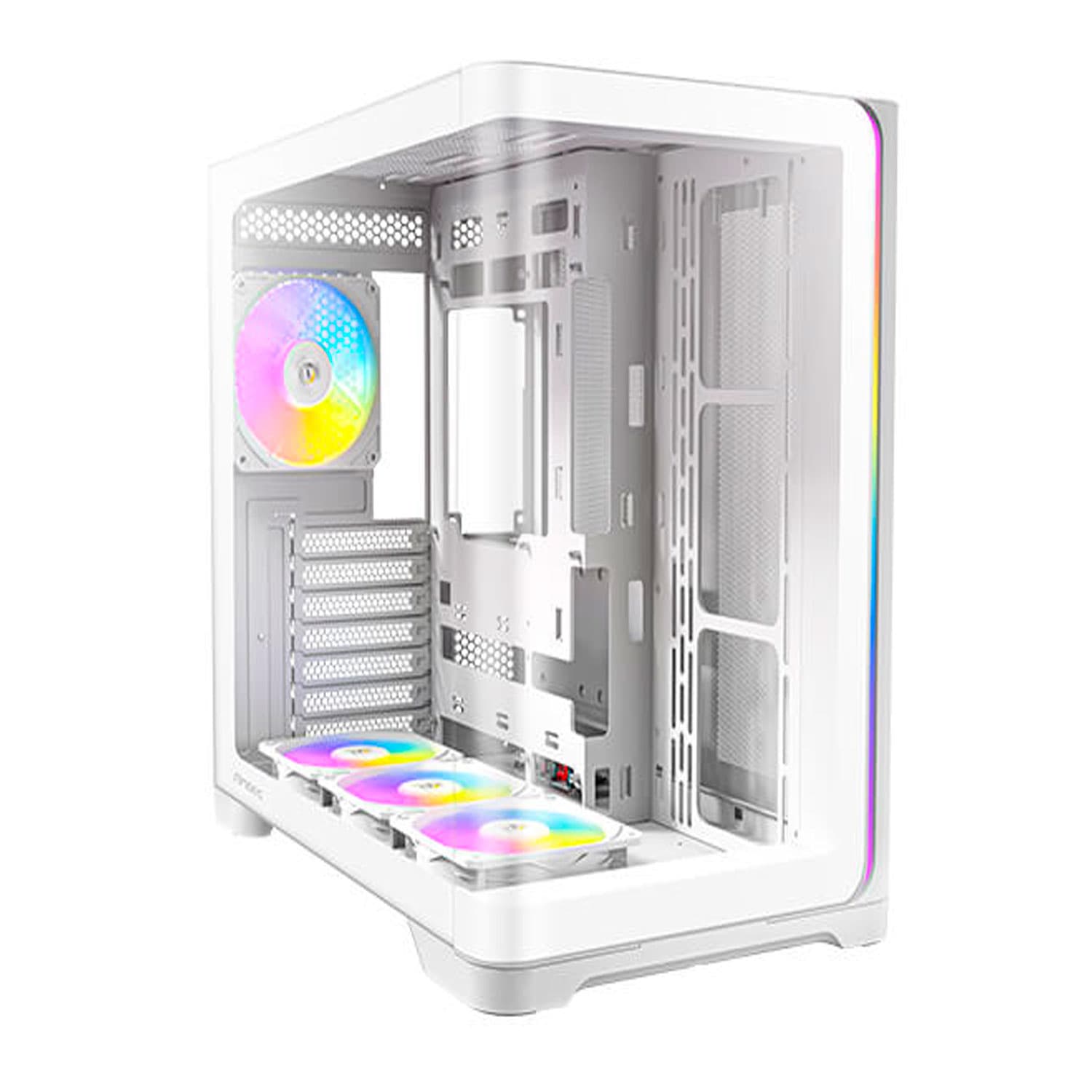 GABINETE ANTEC C5 CURVE ARGB WHITE MID TOWER ATX, MICRO-ATX, ITX