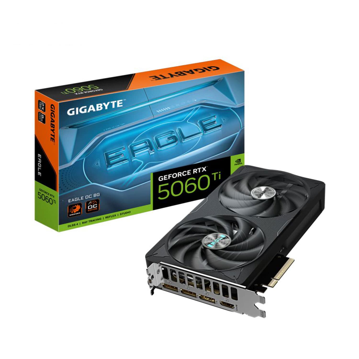 TARJETA DE VIDEO GIGABYTE GEFORCE RTX 5060TI EAGLE OC 8GB