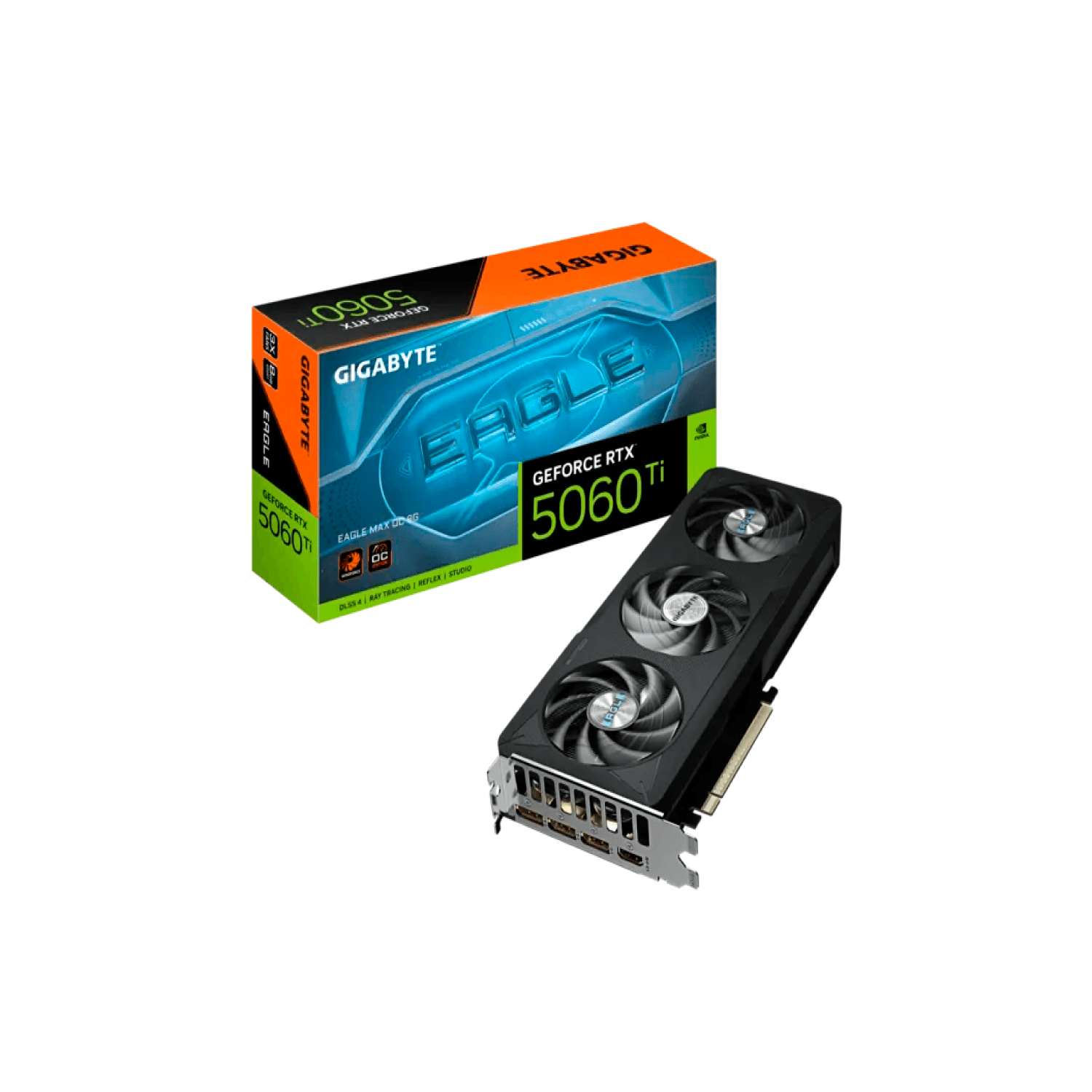 PLACA DE VIDEO NVIDIA RTX 5060 TI GIGABYTE EAGLE MAX OC 8GB