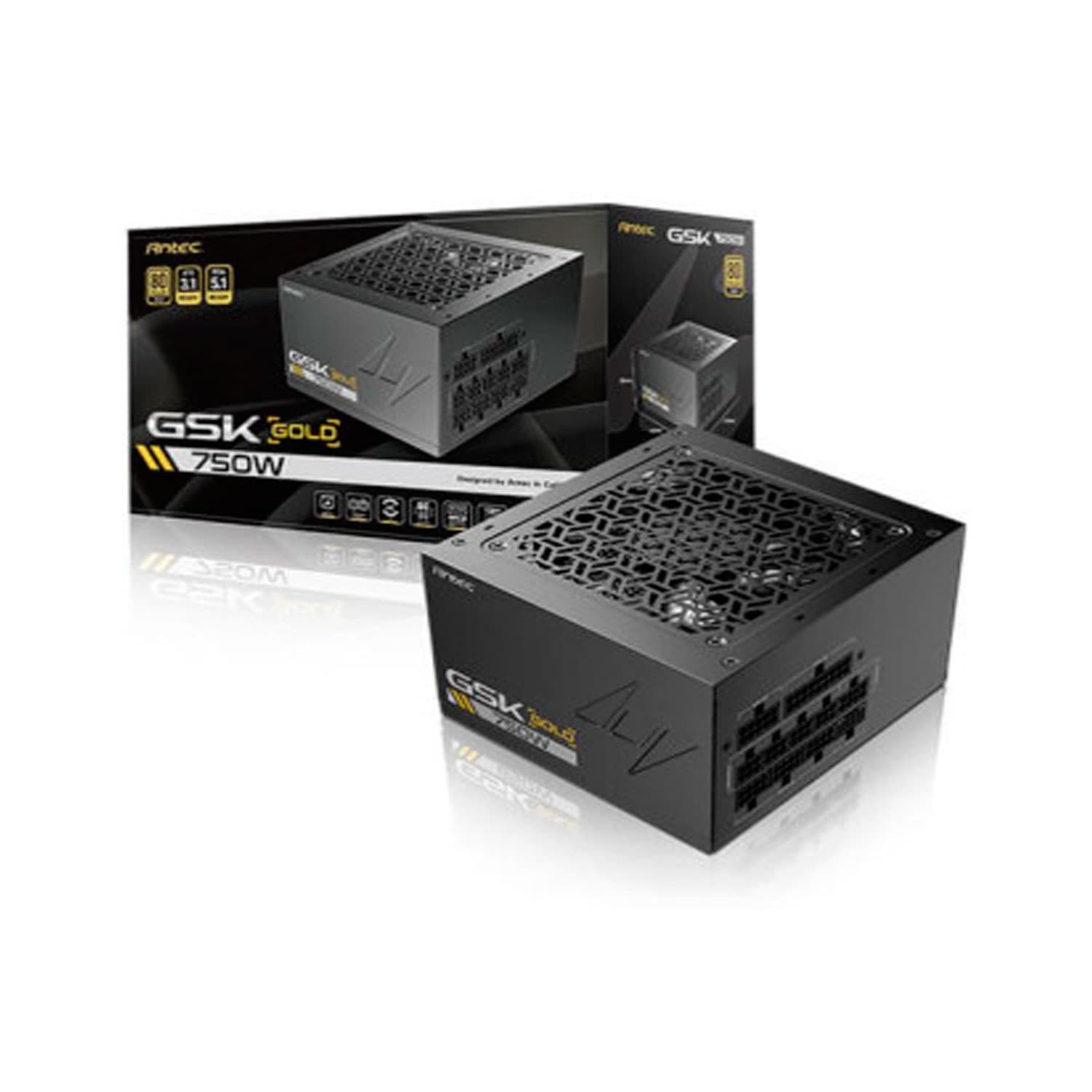 FUENTE ANTEC GSK750 EC ATX 3.1 80 PLUS GOLD