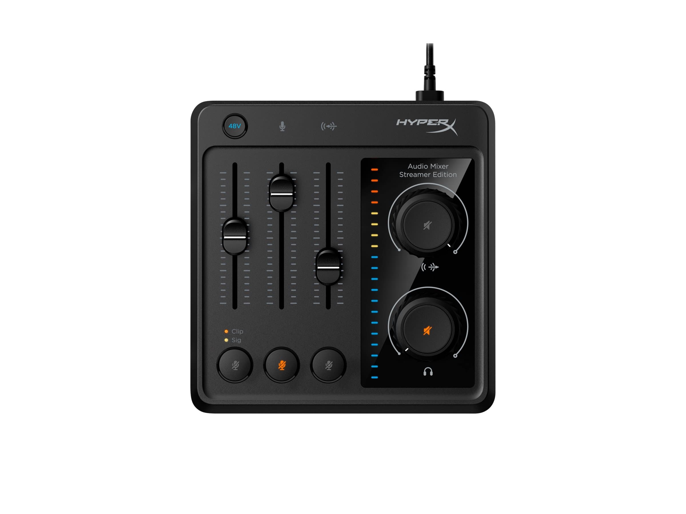 Hyperx Audio Mixer Interfaz de Audio usb para Streaming