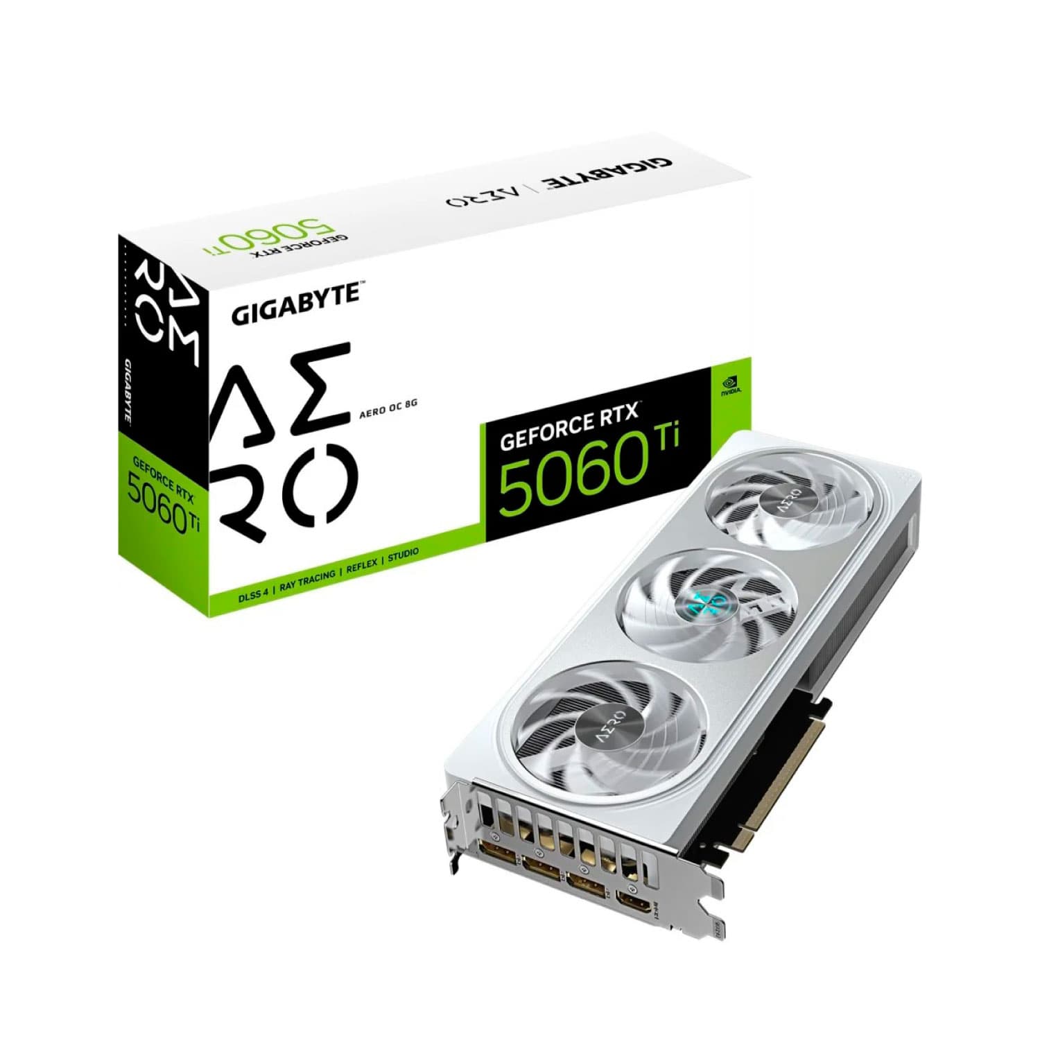 TARJETA DE VIDEO GIGABYTE RTX 5060 AERO OC 8GB