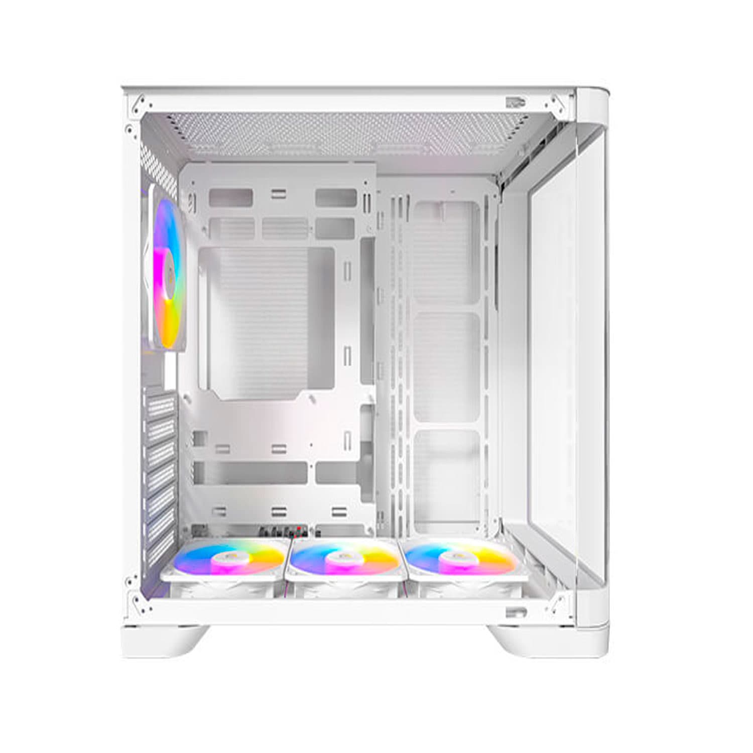 GABINETE ANTEC C5 CURVE ARGB WHITE MID TOWER ATX, MICRO-ATX, ITX