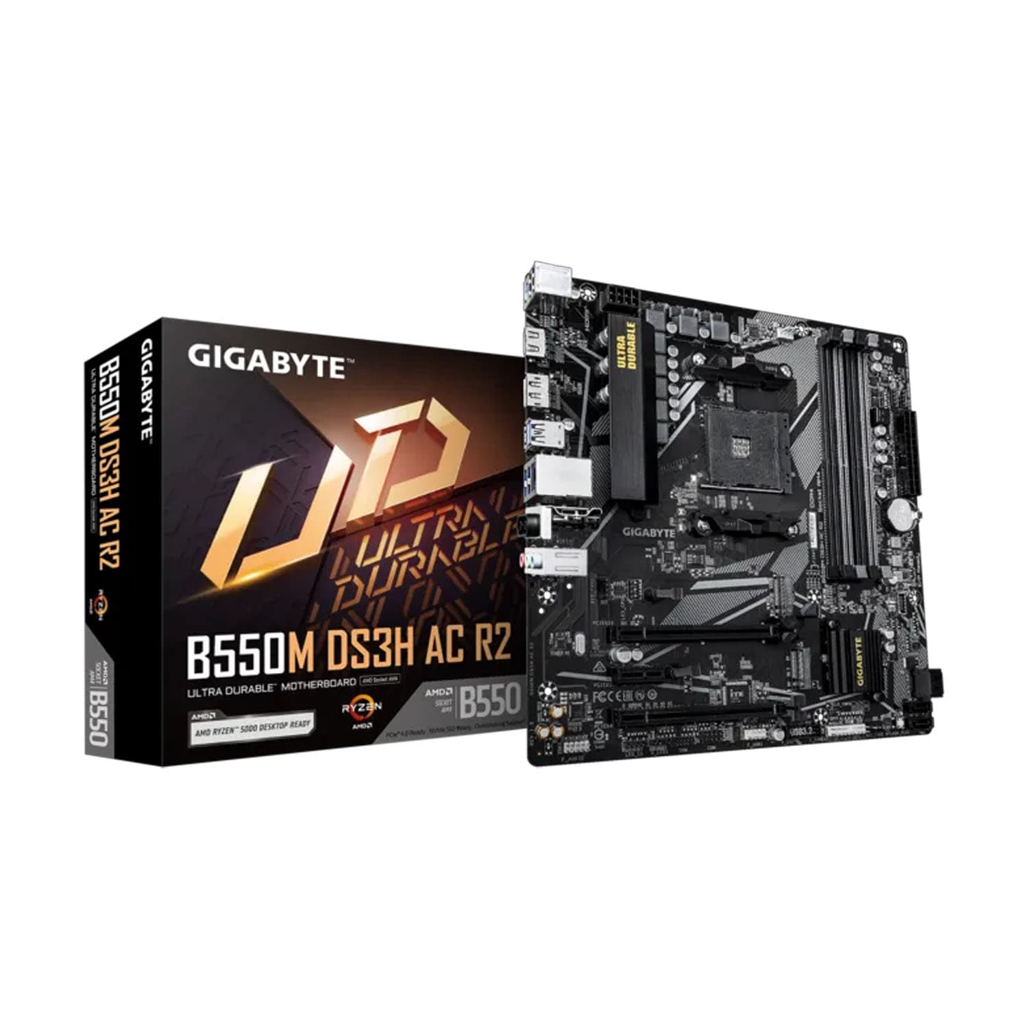 MOTHERBOARD AMD B550M DS3H AC R2