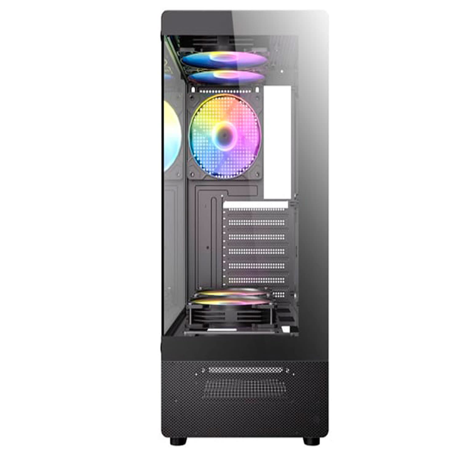 GABINETE ANTEC VCX300 ARGB BLACK MID TOWER ATX- MICRO-ATX, ITX