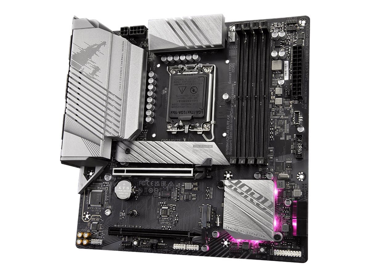 MOTHERBOARD AORUS GIGABYTE INTEL B760M ELITE AX LGA 1700