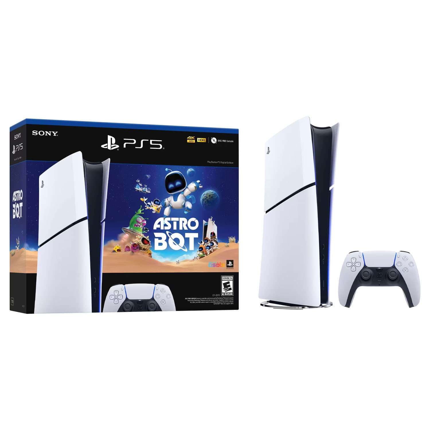 CONSOLAS PS5 DIGITAL c/ 2 juegos de regalo GT7 ASTRO 825GB