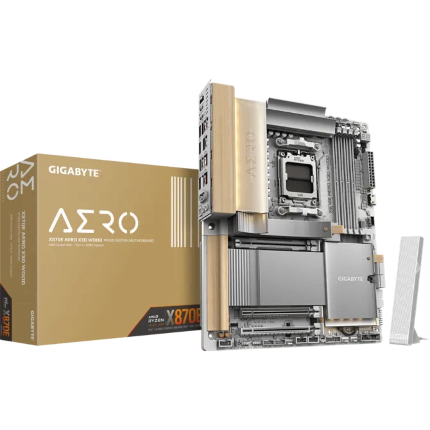 MOTHERBOARD GIGABYTE X870E AERO X WOOD AM5