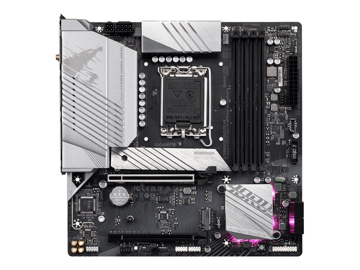 MOTHERBOARD AORUS GIGABYTE INTEL B760M ELITE AX LGA 1700