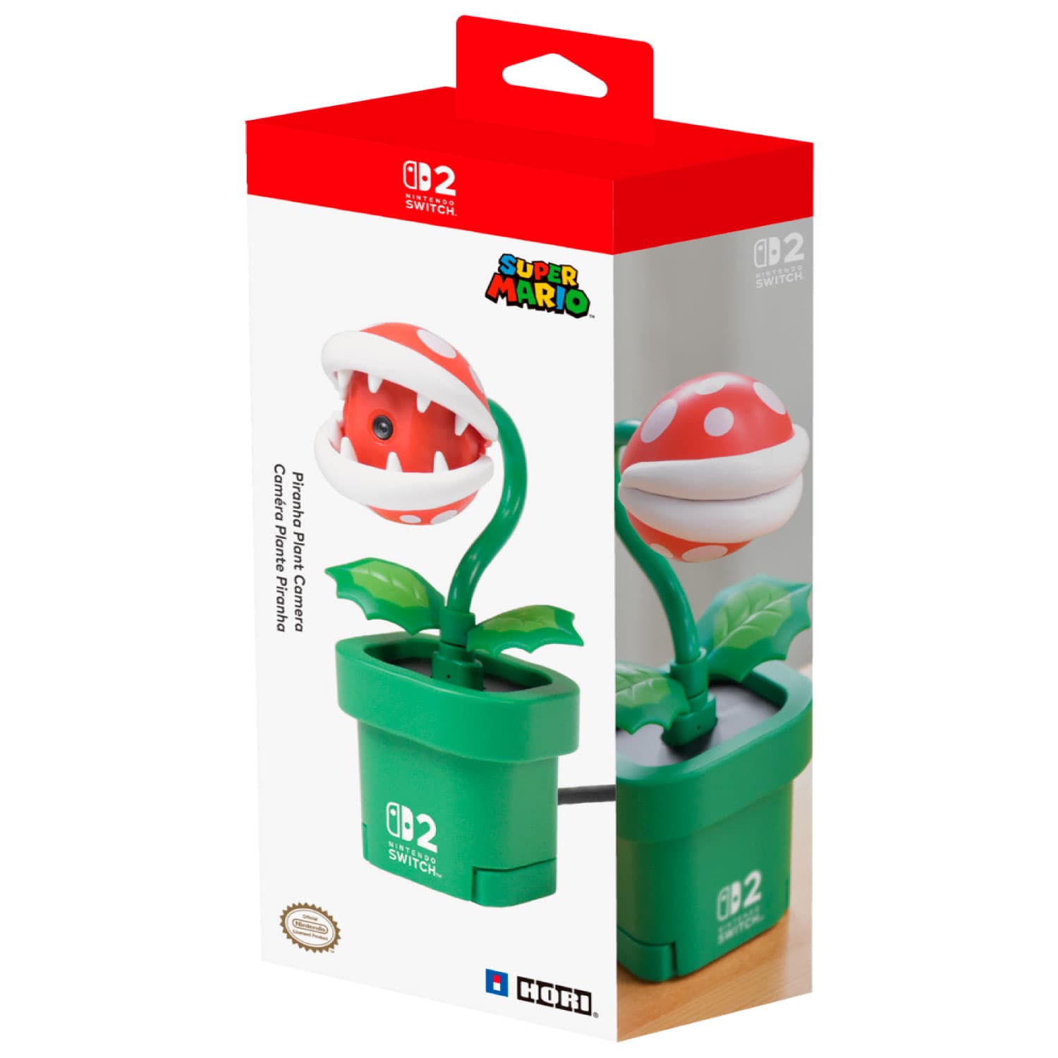CAMARA HORI PIRAÑA PLANT PARA NINTENDO SWITCH 2