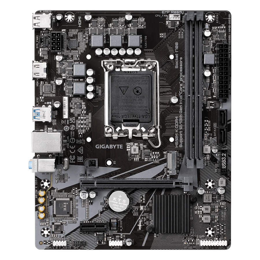 MOTHERBOARD GIGABYTE INTEL H510M K V2 M.2 LGA 1700