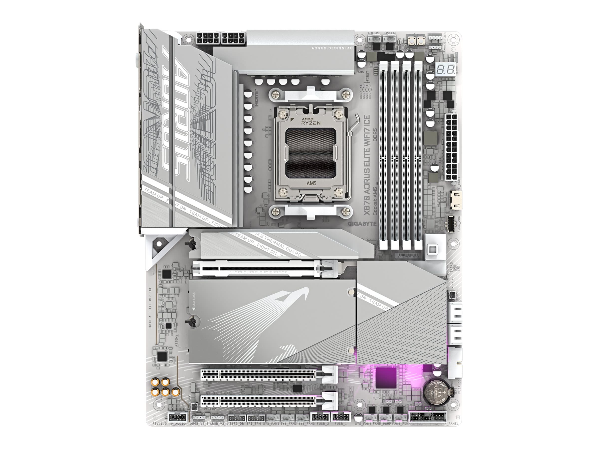 MOTHERBOARD GIGABYTE AMD X870 A ELITE WIFI7 ICE AM5
