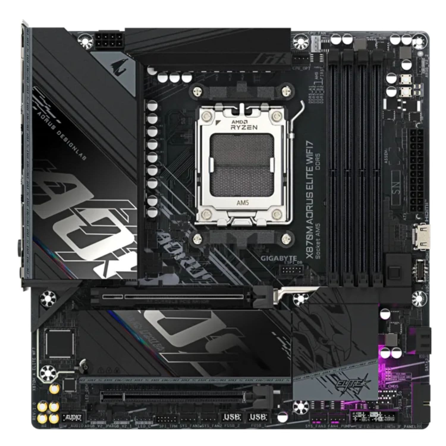 MOTHERBOARD GIGABYTE X870M A ELITE WIFI7 AM5